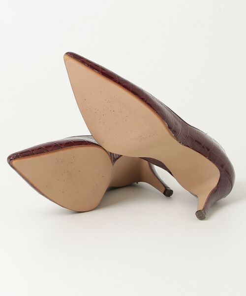 「MAMIAN」 パンプス 24.0cm ボルドー レディース_画像3