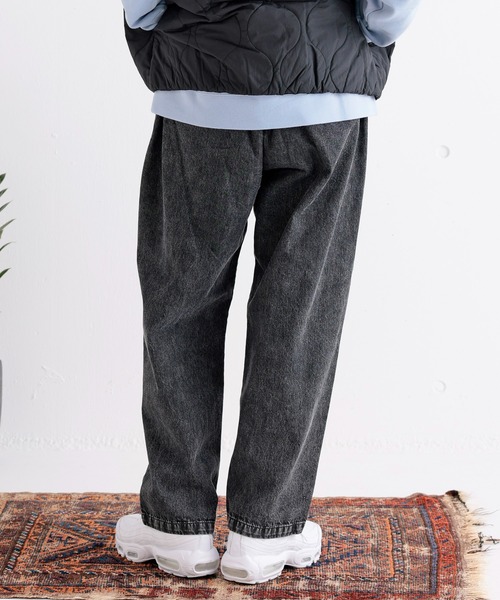 「ARCH & LINE」 デニムパンツ 3 アクア レディース_画像6