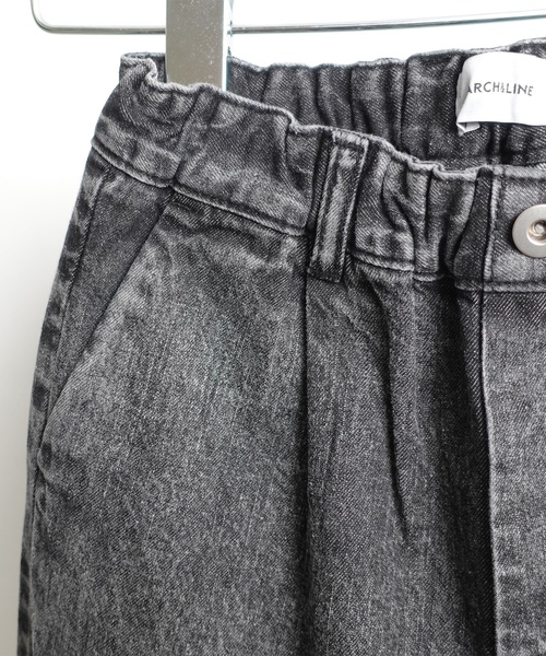 「ARCH & LINE」 デニムパンツ 3 アクア レディース_画像9