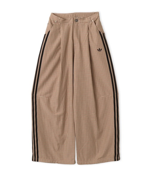 adidas（アディダス） ワイドパンツ パンツ adidas CHECKS TROUSER