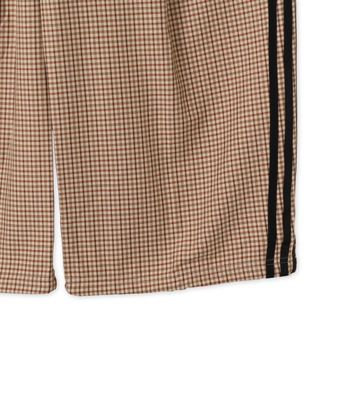 adidas（アディダス） ワイドパンツ パンツ adidas CHECKS TROUSER