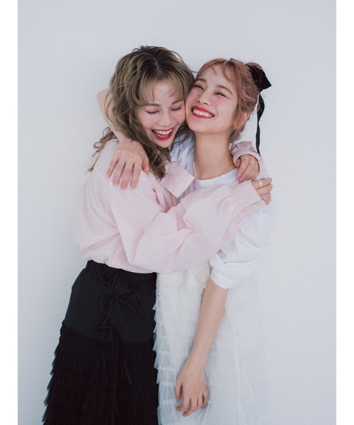 「JUMELLE」 長袖ブラウス FREE ピンク レディース_画像5