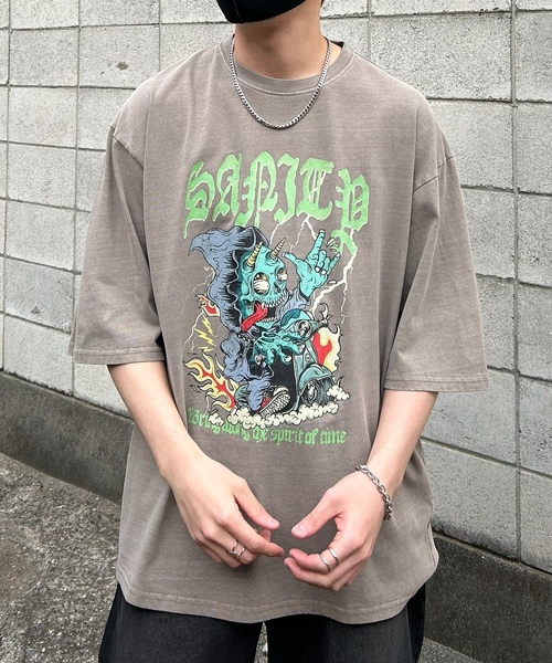 「Confirm」 半袖Tシャツ X-LARGE グレー系その他3 メンズ_画像3