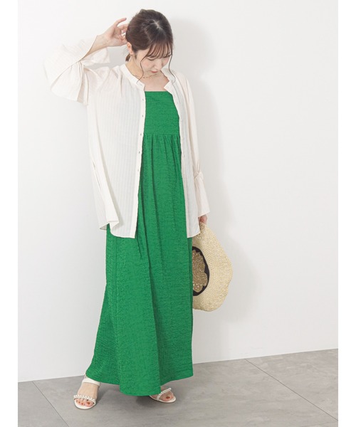 「Te chichi TERRASSE」 キャミソールワンピース F オフホワイト レディース_画像3
