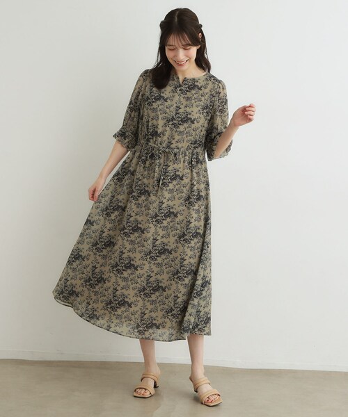 LAURA ASHLEY（ローラアシュレイ） ワンピース 「洗える／ウエスト