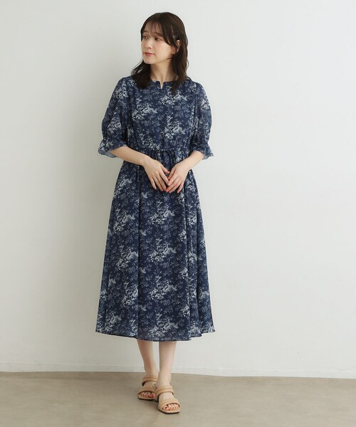 LAURA ASHLEY（ローラアシュレイ） ワンピース 「洗える／ウエスト