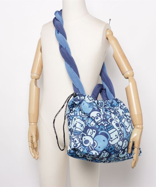 バッグ BAPE ALL FRIENDS CROSS BAG A BATHING APE（アベイシングエイプ） ショルダーバッグ MILO ALL