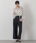 ワイドパンツ ジーンズ デニム デニムパンツ ...の詳細画像5