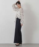 ワイドパンツ ジーンズ デニム デニムパンツ ...の詳細画像2