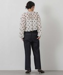 ワイドパンツ ジーンズ デニム デニムパンツ ...の詳細画像3