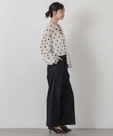 ワイドパンツ ジーンズ デニム デニムパンツ ...の詳細画像4