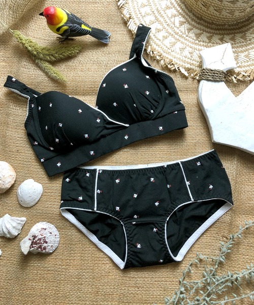 下着女性 上下セット Zozotownコラボ 日本製コットンブラ ローライズショーツセット Zozotown Paypayモール店 通販 Paypayモール