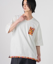 rehacer（レアセル） tシャツ : Flower Link Pocket CS Made in Japan
