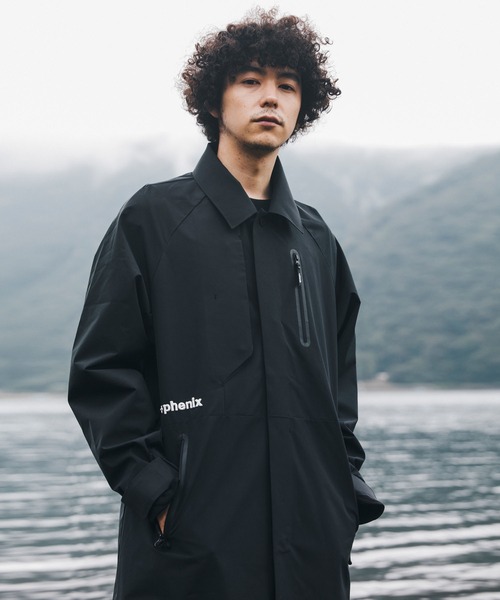 +Phenix GORE-TEX INFINIUM ステンカラー phenix ステンカラーコート コート 直営店・EC限定アイテム LEON