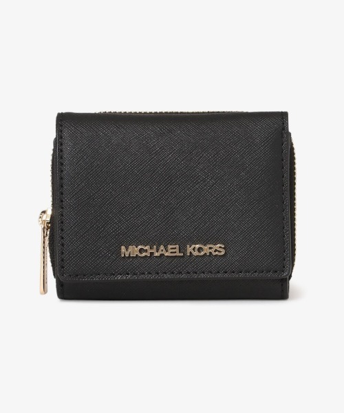 Kate Spade ラベル カード ケース トライフォールド ウォレット kate spade new york｜ラベル カード ケース トライフォールド