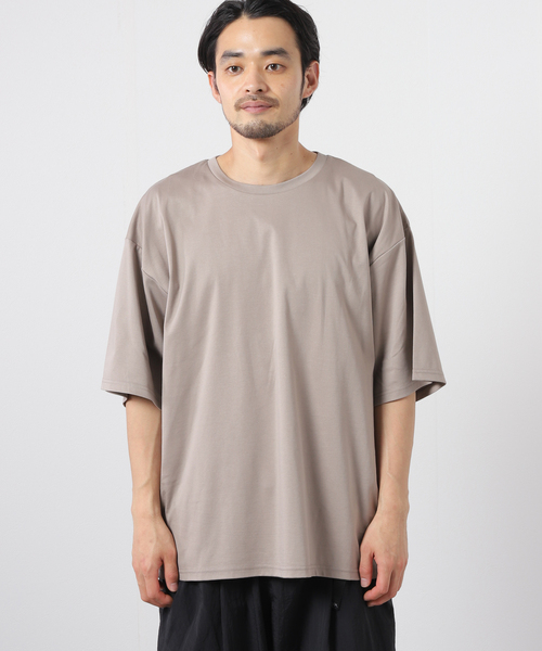 【接触冷感】テーラード Tシャツ ドライ・接触冷感・プリントTシャツ(吸汗・速乾機能付き