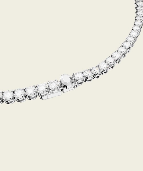SWAROVSKI ネックレス 「公式」「スワロフスキー」Matrix Tennis