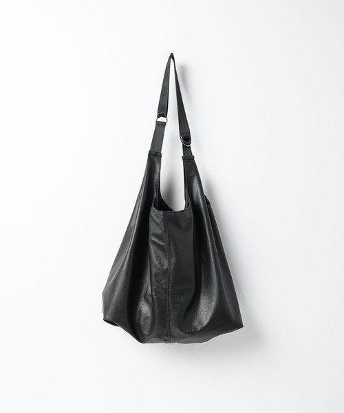 ANATOMICA レザーショルダーバッグ 黒 ADRER ショルダーバッグ Chain body bag メンズ レディース