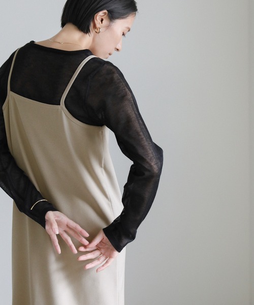 select MOCA（セレクトモカ） ワンピース フロントカッティングキャミ