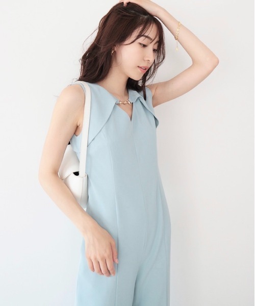 パンツドレス ビットスリムオールインワン | AMBIENT | 07