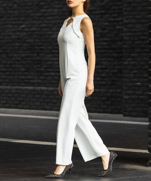 パンツドレス ビットスリムオールインワン | AMBIENT | 11