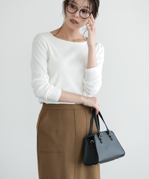 Pierrot（ピエロ） ショルダーバッグ バッグ スクエアハンドショルダー