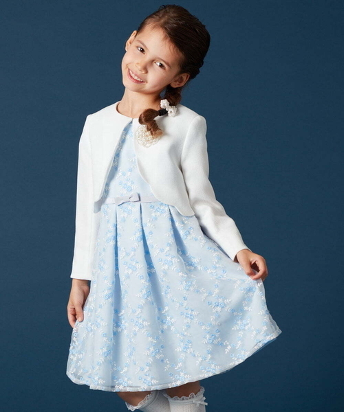 a.v.v セレモニー ワンピース ジャケット 女の子 130 入学式 a.v.v フォーマル 発表会 卒園式 入学式 「110-130