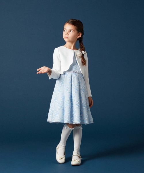 a.v.v セレモニー ワンピース ジャケット 女の子 130 入学式 a.v.v フォーマル 発表会 卒園式 入学式 「110-130
