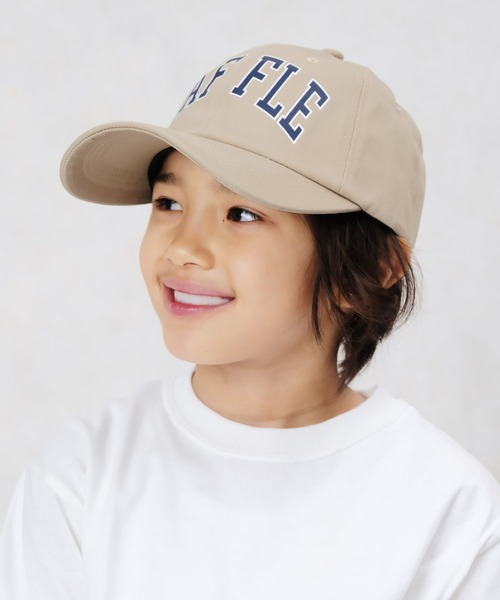 LA CUBS ベージュ スナップバック帽子 2個セット ZIーON キャップ 帽子 ツイルカレッジロゴ スナップバック