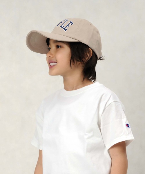 LA CUBS ベージュ スナップバック帽子 2個セット ZIーON キャップ 帽子 ツイルカレッジロゴ スナップバック