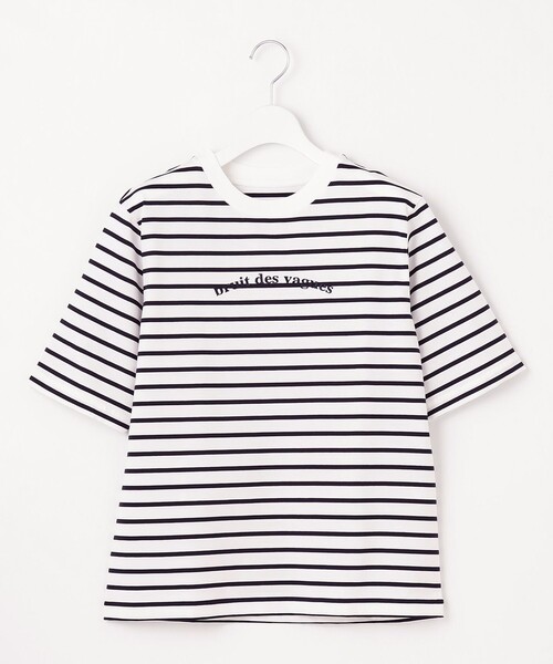 tシャツ 「カタログ掲載・WEB限定カラーあり・洗える」ロゴ刺繍 Tシャツ レディース 自由区 tシャツ 「カタログ掲載・WEB限定カラーあり・洗える