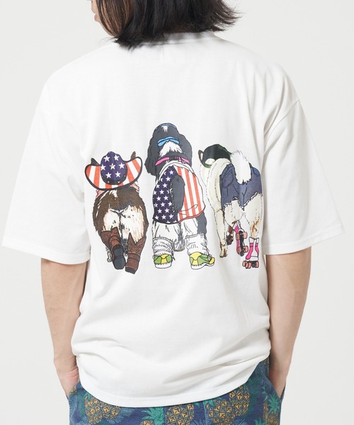 tシャツ アニマル柄Tシャツ(M1) メンズ レディース | CORISCO | 24