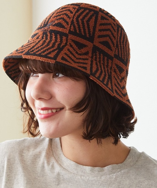 KANGOLバケハ KANGOL BERMUDA BUCKET | S(06) BLACK (01) | KANGOL