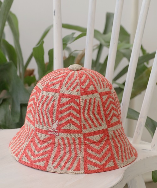 L 新品 KANGOL バケットハット ベルハット カンゴール マルチカラー 赤 KANGOL 帽子 ハット KANGOL/カンゴール NETWORK CASUAL