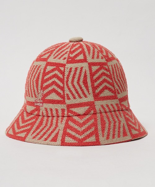 SALE‼️KANGOL　ベル型　ハット　ナイロン　オレンジ　L/XLサイズ KANGOL BERMUDA BUCKET M〜XLサイズ 大きいサイズ バミューダ
