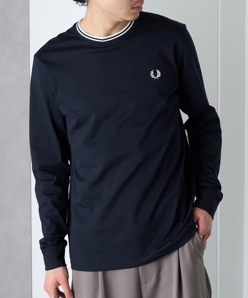 FRED PERRY（フレッドペリー） tシャツ 「FRED PERRY」Twin Tipped t