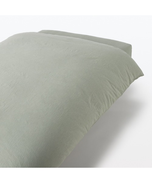 無印良品（MUJI） ベッド 寝具 洗いざらし掛ふとんカバー・S 150