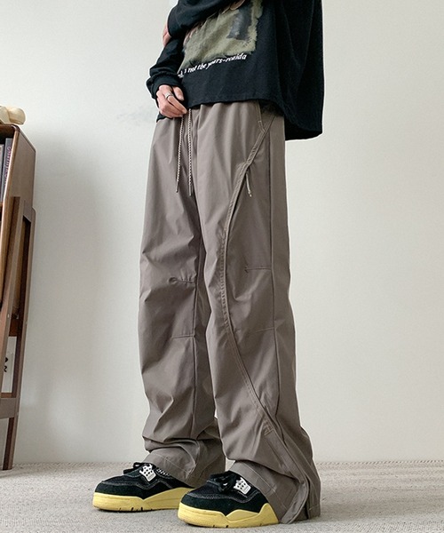 GENXDER（ノンジェンダー） パンツ 「GENXDER」装飾ステッチ付き機能