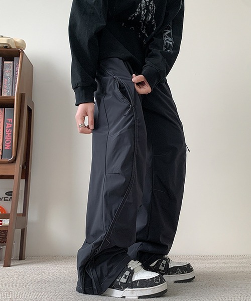 GENXDER（ノンジェンダー） パンツ 「GENXDER」装飾ステッチ付き機能