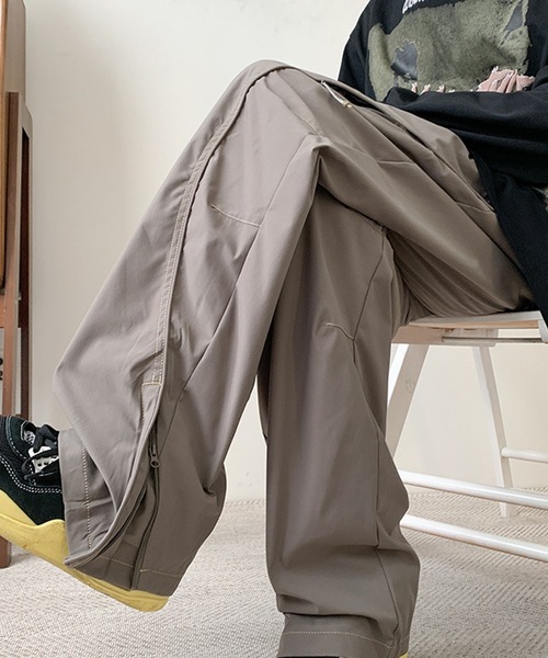 GENXDER（ノンジェンダー） パンツ 「GENXDER」装飾ステッチ付き機能