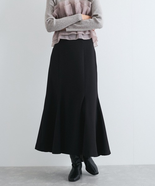 VIS（ビス） スカート 美easyウーリッシュバックレースアップ