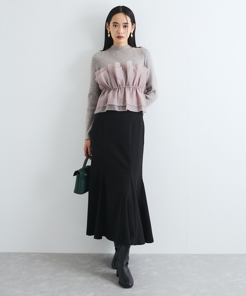 VIS（ビス） スカート 「新色追加」「美easy」ウーリッシュバック