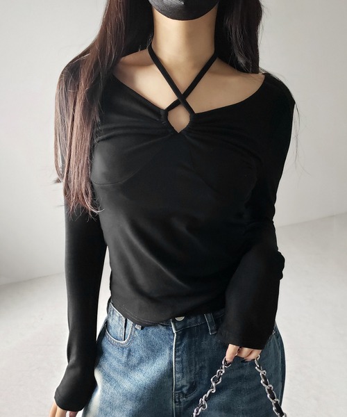 me+em select（ミームセレクト） tシャツ 「 3WAY 」クロスストラップ