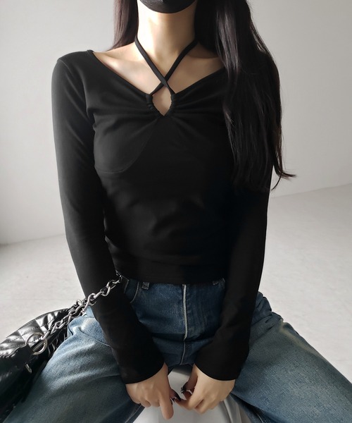 me+em select（ミームセレクト） tシャツ 「 3WAY 」クロスストラップ