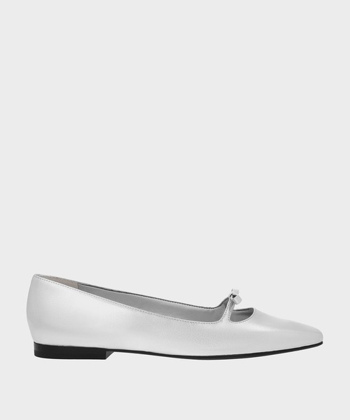 CHARLES ＆ KEITH（チャールズ&キース） バレエシューズ パンプス ボウ