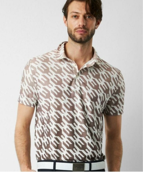 ポロシャツ HOUNDTOOTH S/S POLO メンズの画像