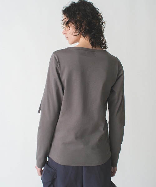 トップス soduk ribbons long sleeve shirt セール】ribbons long sleeve shirt（シャツ/ブラウス）｜soduk