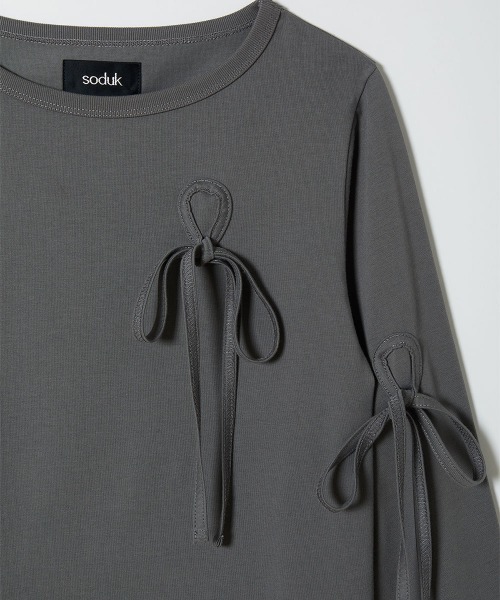ブラウス シャツ ribbons long sleeve shirt レディース