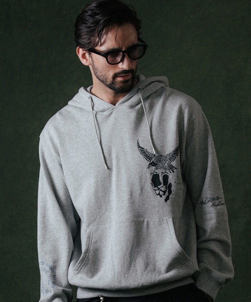 CRIMIE パーカー EAGLE HOODIE SWEAT / イーグル フーディスウェット  