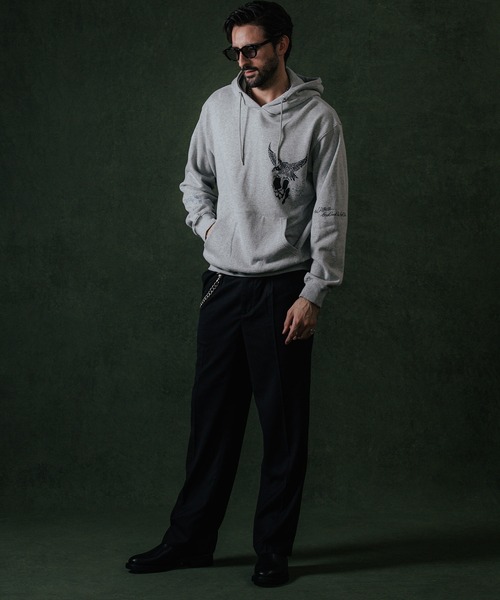 CRIMIE パーカー EAGLE HOODIE SWEAT / イーグル フーディスウェット  